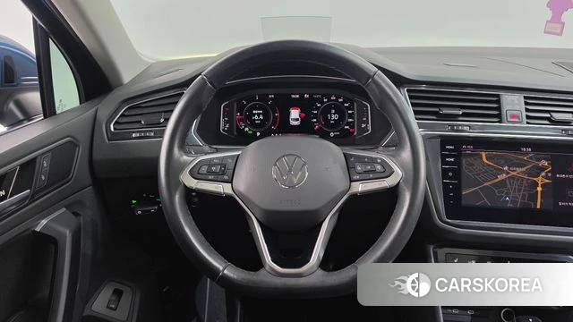 Volkswagen Tiguan second Generation 2021 Синий из Кореи, фото 4