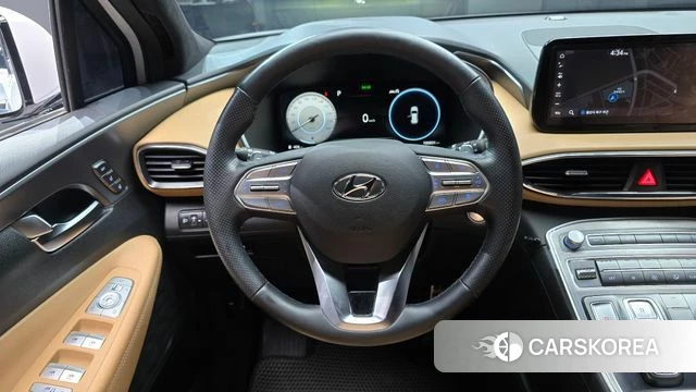 Hyundai The New Santa Fe 2021 Белый из Кореи, фото 4