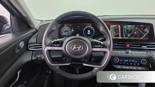 Hyundai The New Avante Hybrid (CN7) 2025 Черный из Кореи, фото 4