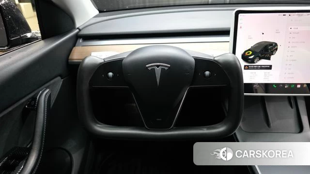 Tesla Model Y 2021 Черный из Кореи, фото 4