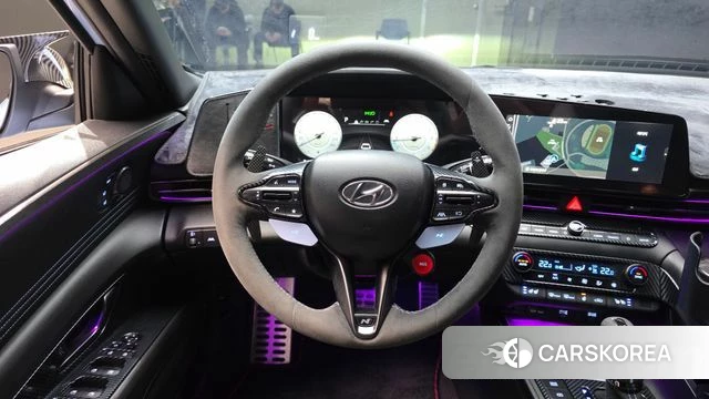 Hyundai Avante (CN7) 2022 Небесно-голубой из Кореи, фото 4