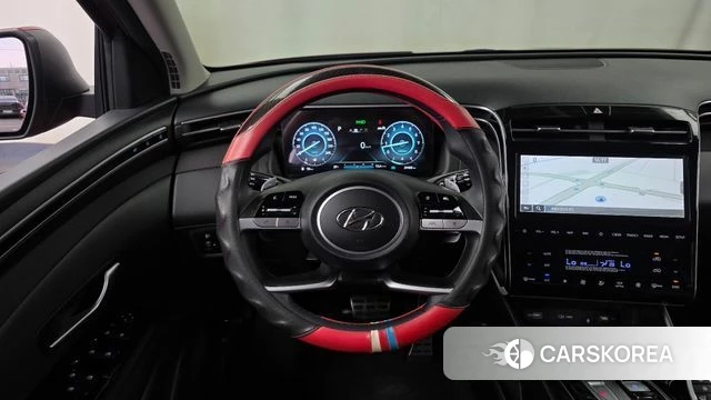 Hyundai Tucson (NX4) 2022 Красный из Кореи, фото 4