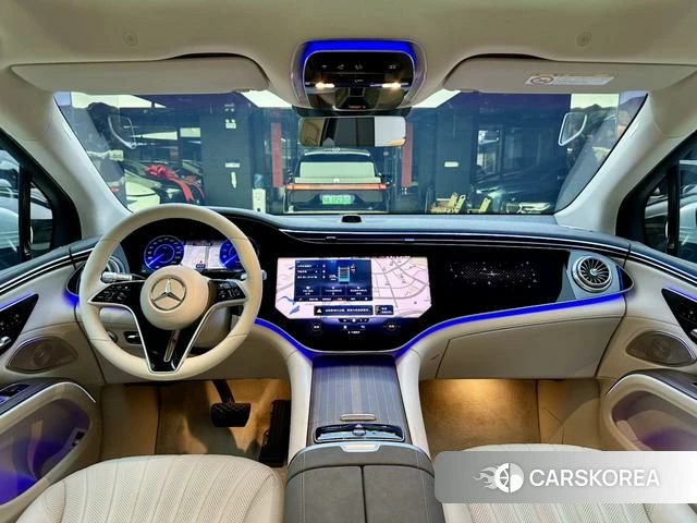 Mercedes-Benz EQS 2023 Серебристо-серый из Китая, фото 4