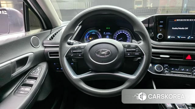 Hyundai Sonata Hybrid (DN8) 2021 Белый из Кореи, фото 4