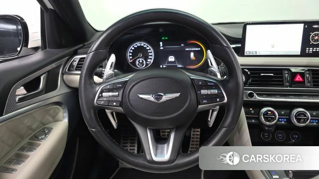 Genesis The New G70 2021 Белый из Кореи, фото 4