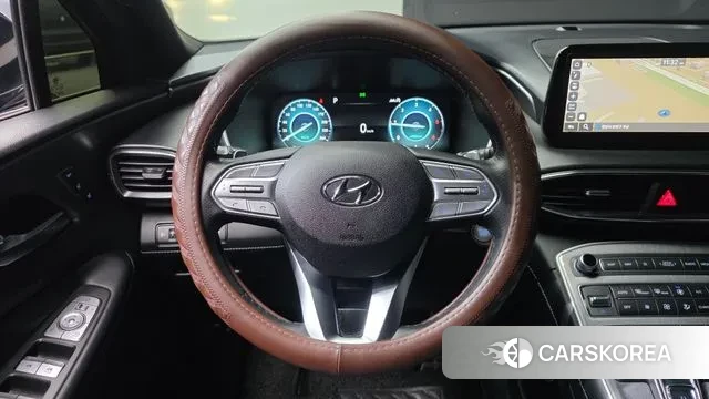 Hyundai The New Santa Fe 2021 Черный из Кореи, фото 4