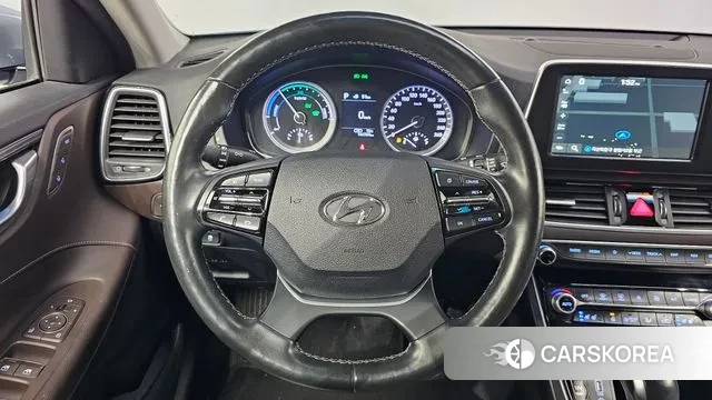 Hyundai Grandeur IG Hybrid 2018 Светло-серебряный цвет из Кореи, фото 4