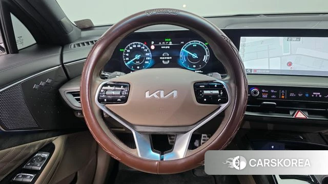 Kia K8 Hybrid 2021 Серебристо-серый из Кореи, фото 4