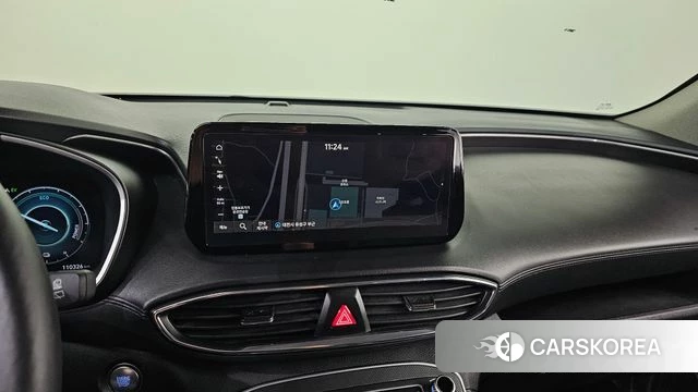 Hyundai The New Santa Fe 2022 Черный из Кореи, фото 4
