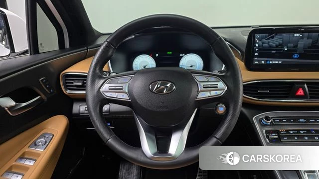 Hyundai The New Santa Fe 2022 Белый из Кореи, фото 4