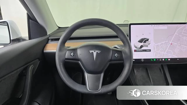Tesla Model Y 2021 Белый из Кореи, фото 4