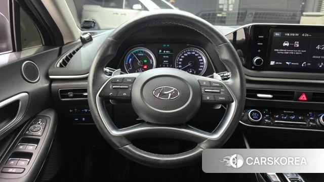 Hyundai Sonata Hybrid (DN8) 2022 Черный из Кореи, фото 4