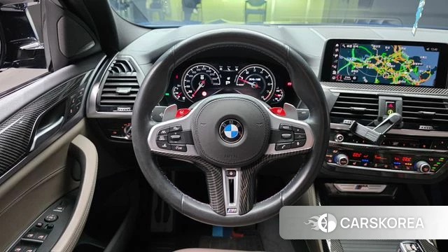 BMW X4M (G02) 2020 Синий из Кореи, фото 4