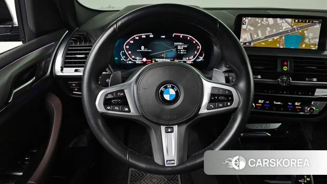 BMW X3 (G01) 2021 Черный из Кореи, фото 4