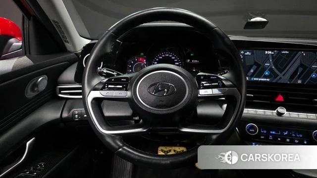 Hyundai Avante (CN7) 2021 Красный из Кореи, фото 4