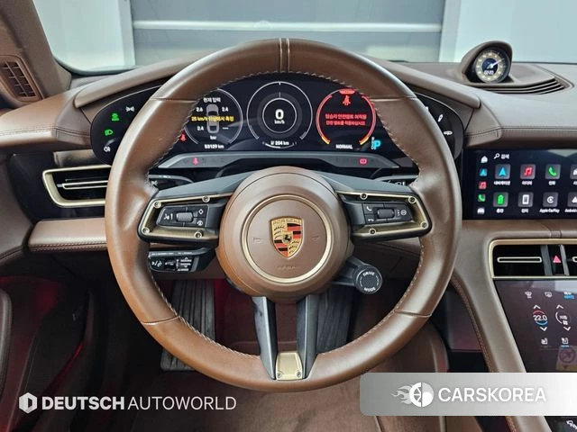 Porsche Taycan 2021 Серебристо-серый из Кореи, фото 4