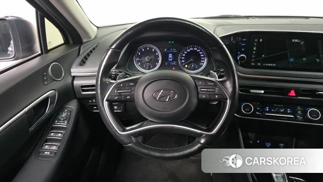 Hyundai Sonata (DN8) 2019 Серебристо-серый из Кореи, фото 4