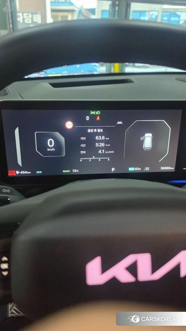 Kia EV9 2023 Синий нефрит из Кореи, фото 4