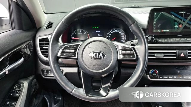 Kia Seltos 2021 Белый из Кореи, фото 4