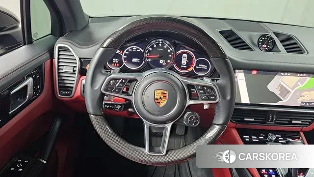 Porsche Cayenne (PO536) 2021 Черный из Кореи, фото 4