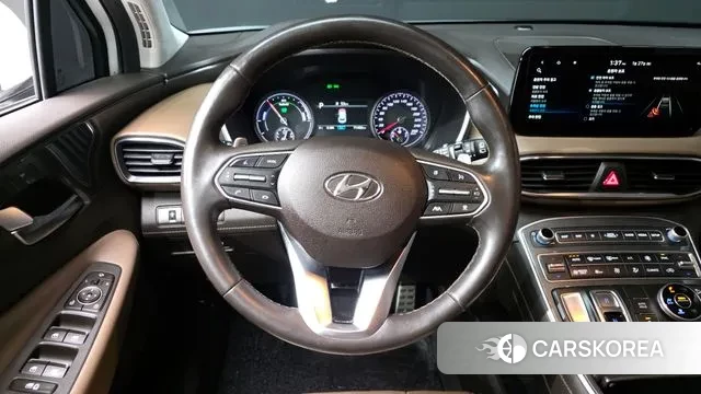 Hyundai The New Santa Fe 2022 Белый из Кореи, фото 4