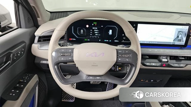 Kia EV9 2023 Серебристо-серый из Кореи, фото 4