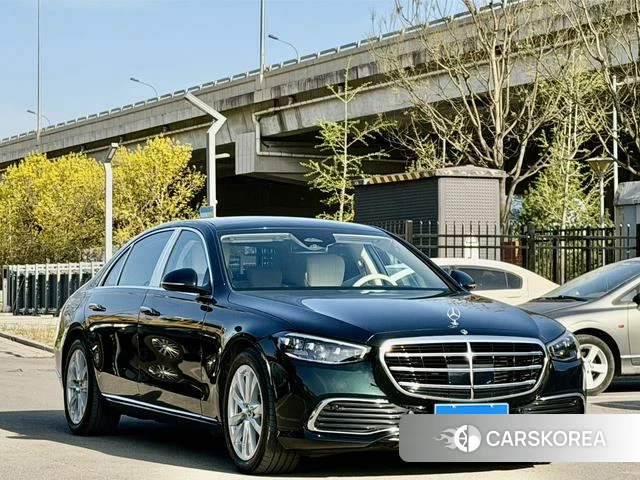 Mercedes-Benz S-Class 2023 Зеленый из Китая, фото 4