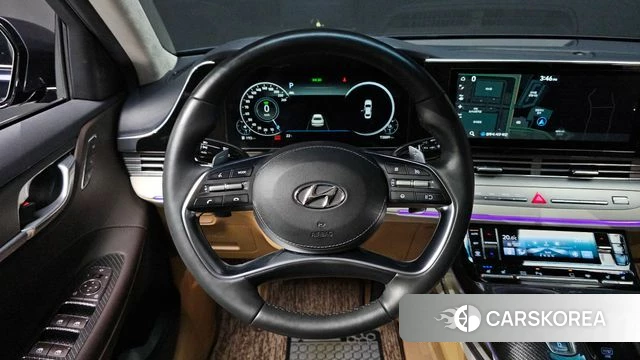 Hyundai The New Grandeur IG Hybrid 2020 Синий из Кореи, фото 4