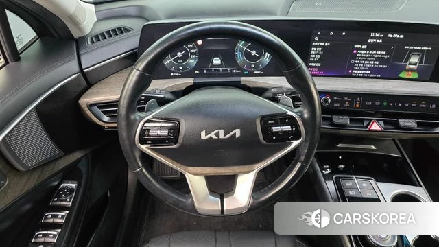 Kia K8 Hybrid 2022 Черный из Кореи, фото 4