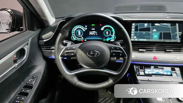 Hyundai The New Grandeur IG Hybrid 2022 Черный из Кореи, фото 4