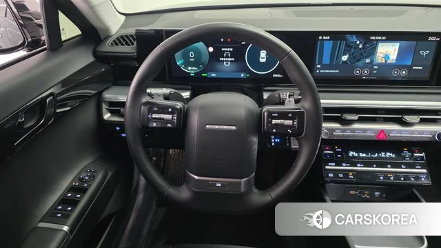 Hyundai Grandeur Hybrid (GN7) 2023 Черный из Кореи, фото 4