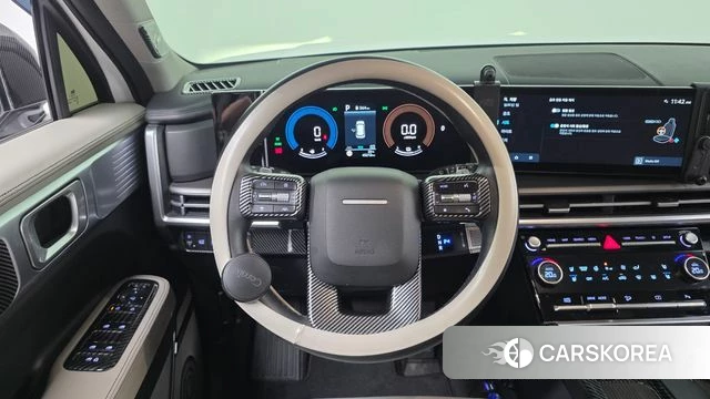 Hyundai Santa Fe (MX5) 2025 Белый из Кореи, фото 4