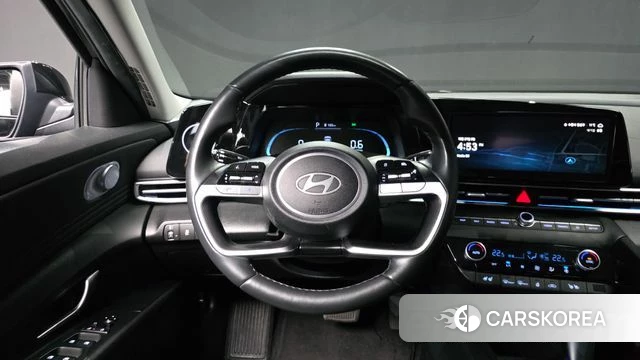 Hyundai The New Avante (CN7) 2023 Черный из Кореи, фото 4
