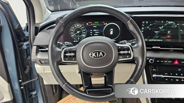 Kia Carnival 4th generation 2021 Небесно-голубой из Кореи, фото 4
