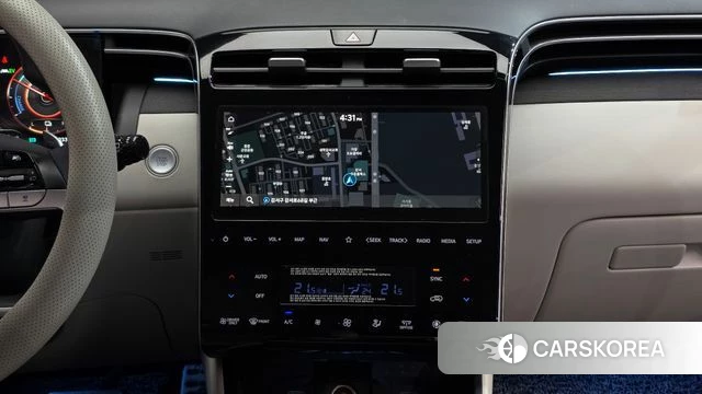 Hyundai Tucson Hybrid (NX4) 2021 Серый из Кореи, фото 4