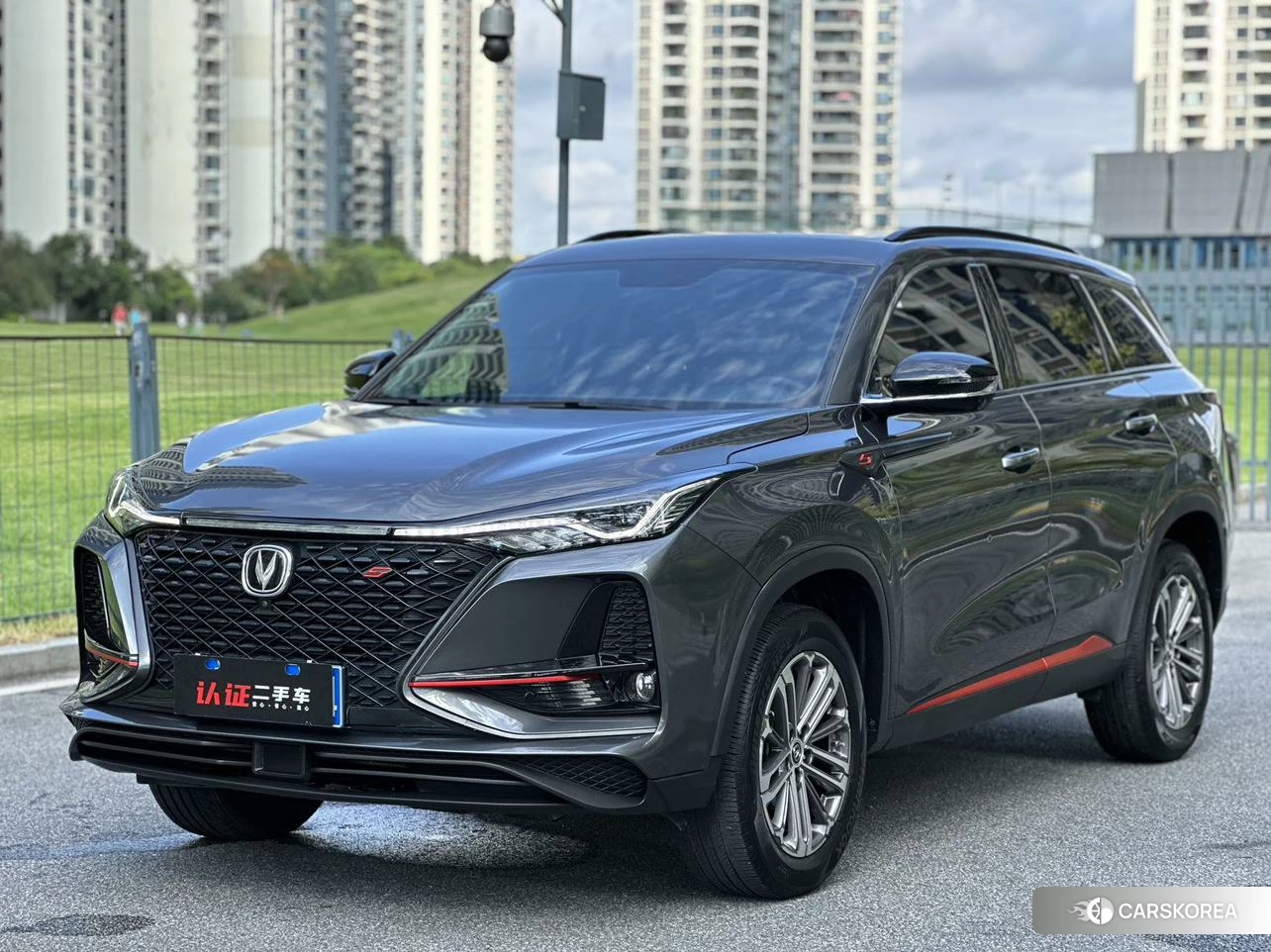 Chang'an CS75 PLUS 2020 Темно-серый из Китая, фото 4