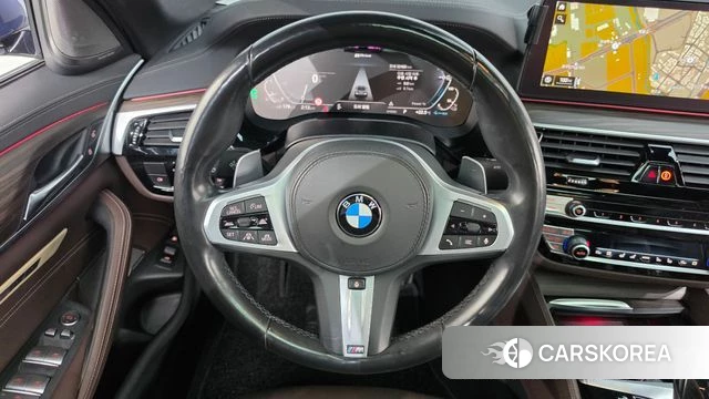 BMW 5 Series (G30) 2021 Синий из Кореи, фото 4