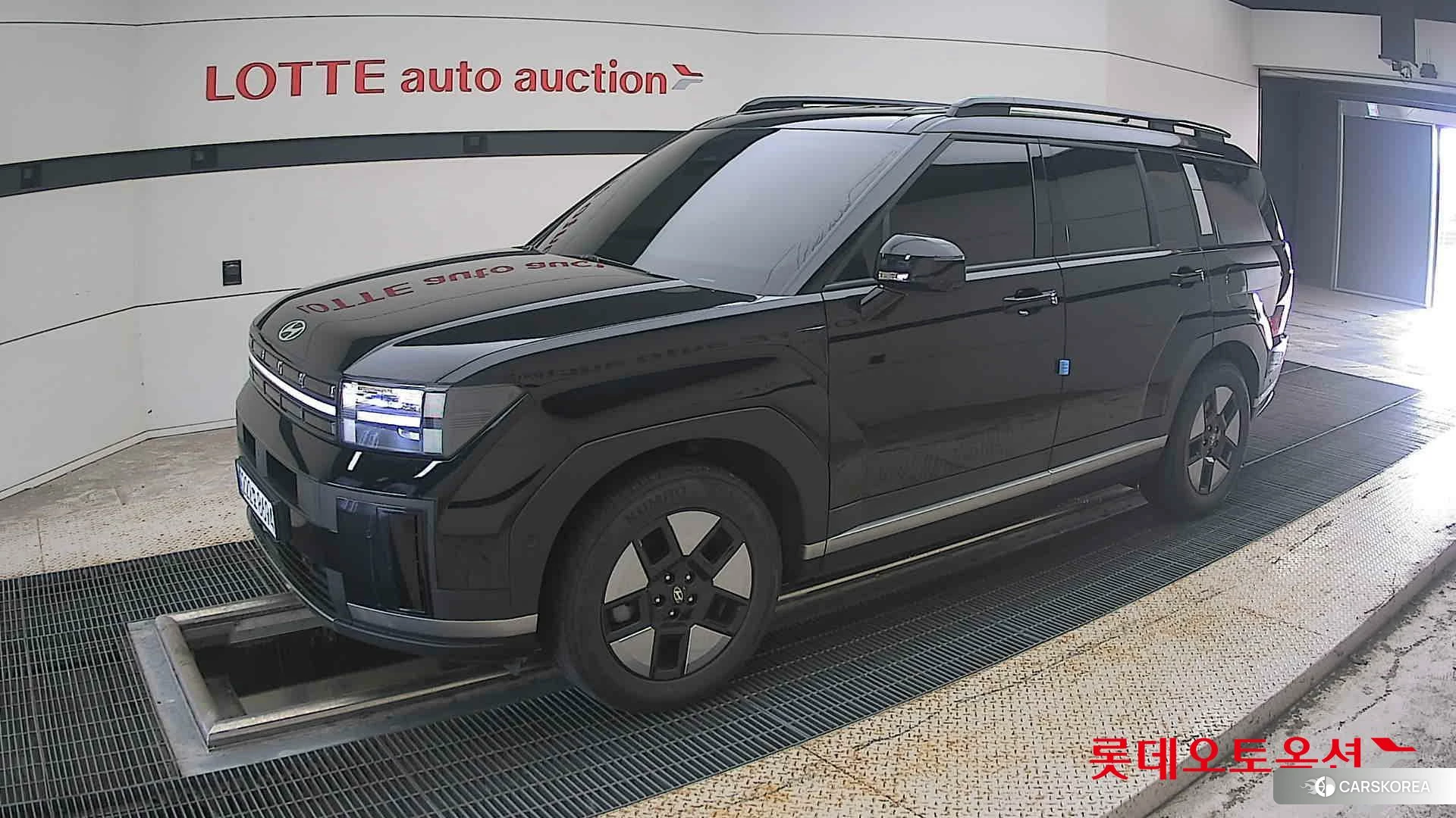 Hyundai Santa Fe Hybrid 2024 Abyss Black Pearl из Кореи, фото 4