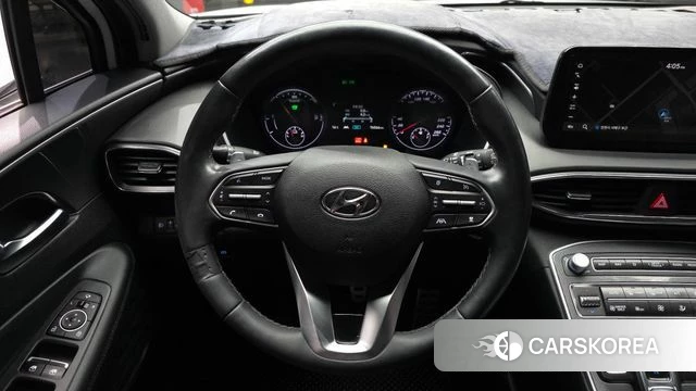 Hyundai The New Santa Fe 2023 Белый из Кореи, фото 4