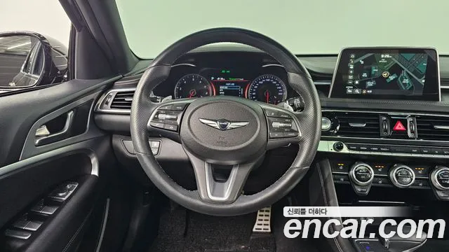 Genesis G70 2019 Черный из Кореи, фото 4