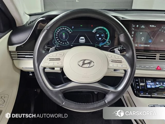 Hyundai The New Grandeur IG Hybrid 2022 Черный из Кореи, фото 4