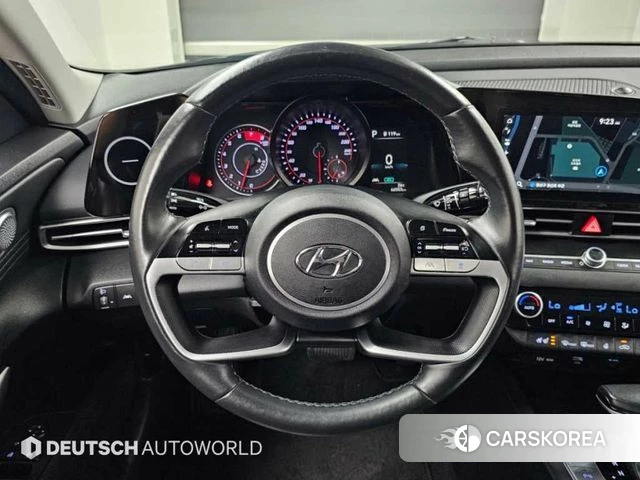 Hyundai Avante (CN7) 2022 Черный из Кореи, фото 4