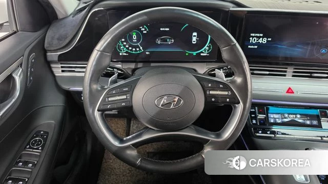 Hyundai The New Grandeur IG Hybrid 2020 Белый из Кореи, фото 4