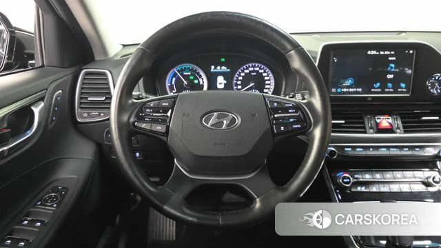 Hyundai Grandeur IG Hybrid 2018 Черный из Кореи, фото 4