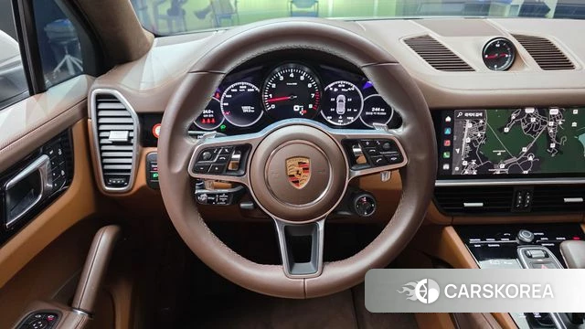 Porsche Cayenne (PO536) 2023 Серебристо-серый из Кореи, фото 4