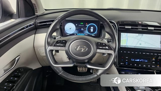 Hyundai Tucson (NX4) 2022 Серебристо-серый из Кореи, фото 4