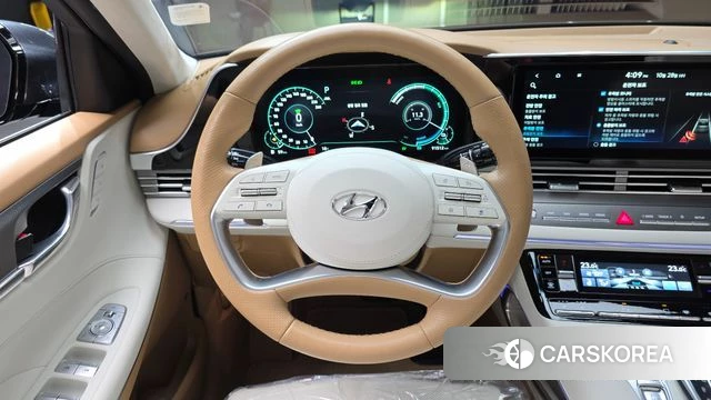 Hyundai The New Grandeur IG Hybrid 2021 Серый из Кореи, фото 4