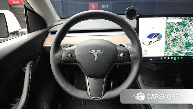 Tesla Model Y 2021 Белый из Кореи, фото 4