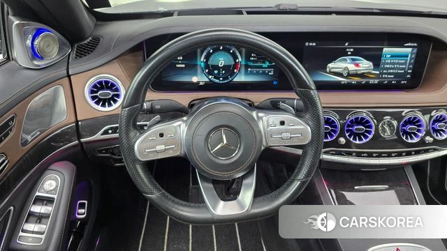 Mercedes-Benz S-Class W222 2018 Черный из Кореи, фото 4
