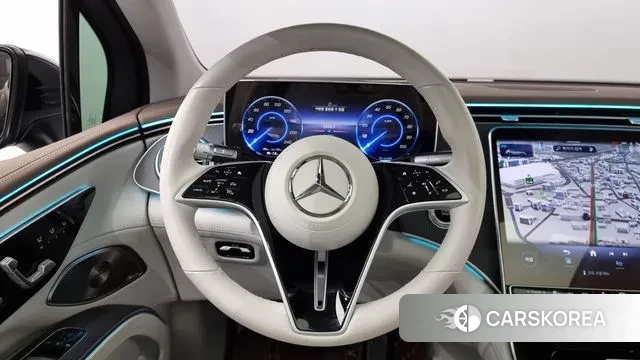 Mercedes-Benz EQS SUV X296 2023 Черный из Кореи, фото 4